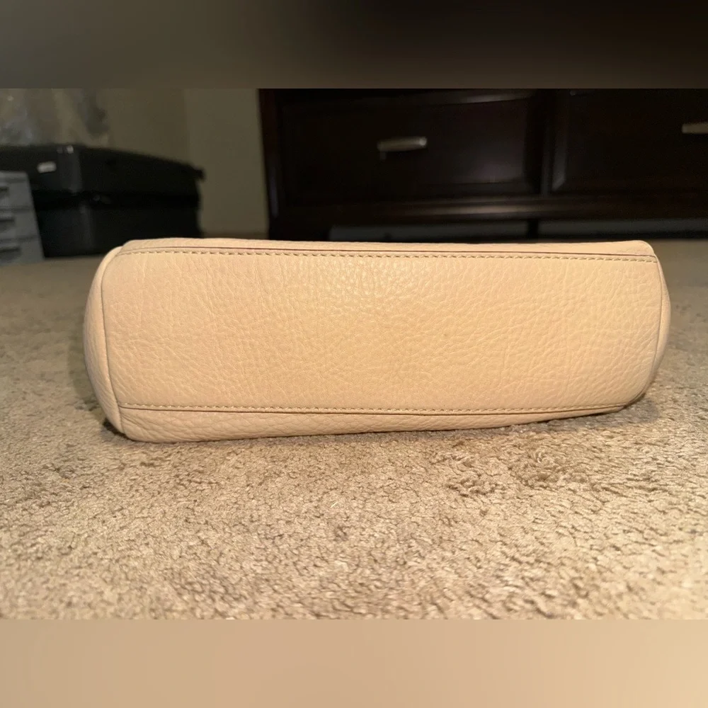 Kate Spade Beige Leather Shoulder Bag - Picture 5 of 9